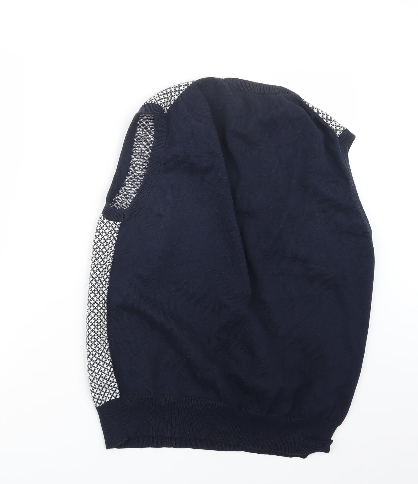 Monsoon Mens Blue  Knit Pullover Jumper Size L