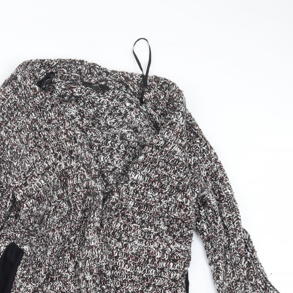 NEXT Womens Black  Knit Cardigan Jumper Size S