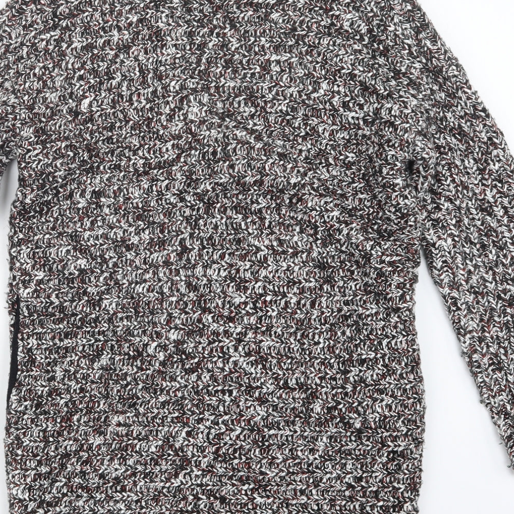 NEXT Womens Black  Knit Cardigan Jumper Size S