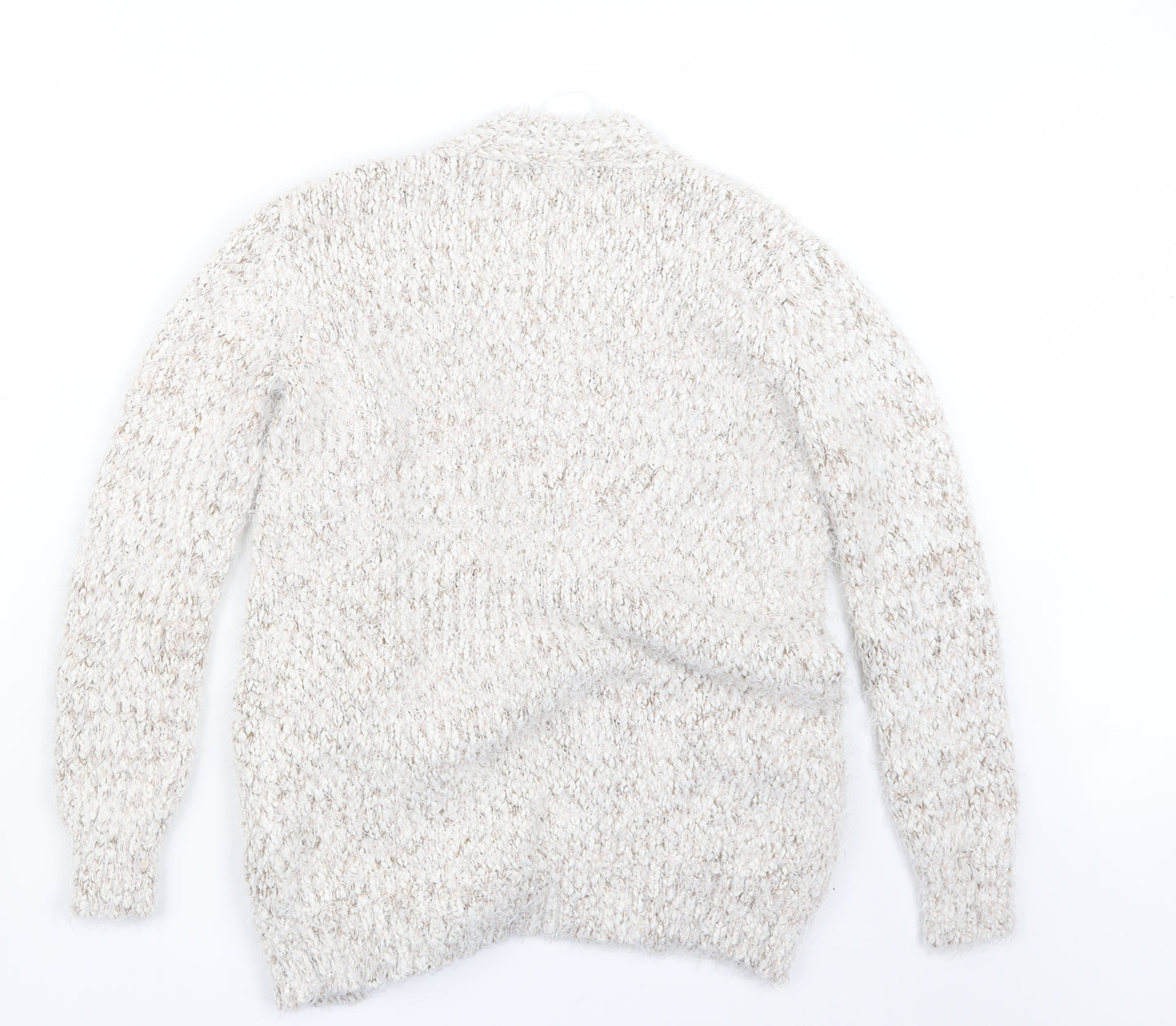 Atmosphere Womens Beige  Knit Cardigan Jumper Size 10