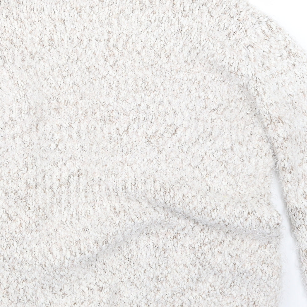 Atmosphere Womens Beige  Knit Cardigan Jumper Size 10
