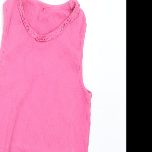 George Girls Pink   Basic Tank Size 10-11 Years
