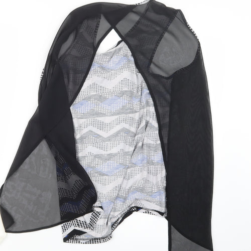 Select Womens Blue   Basic Blouse Size 16
