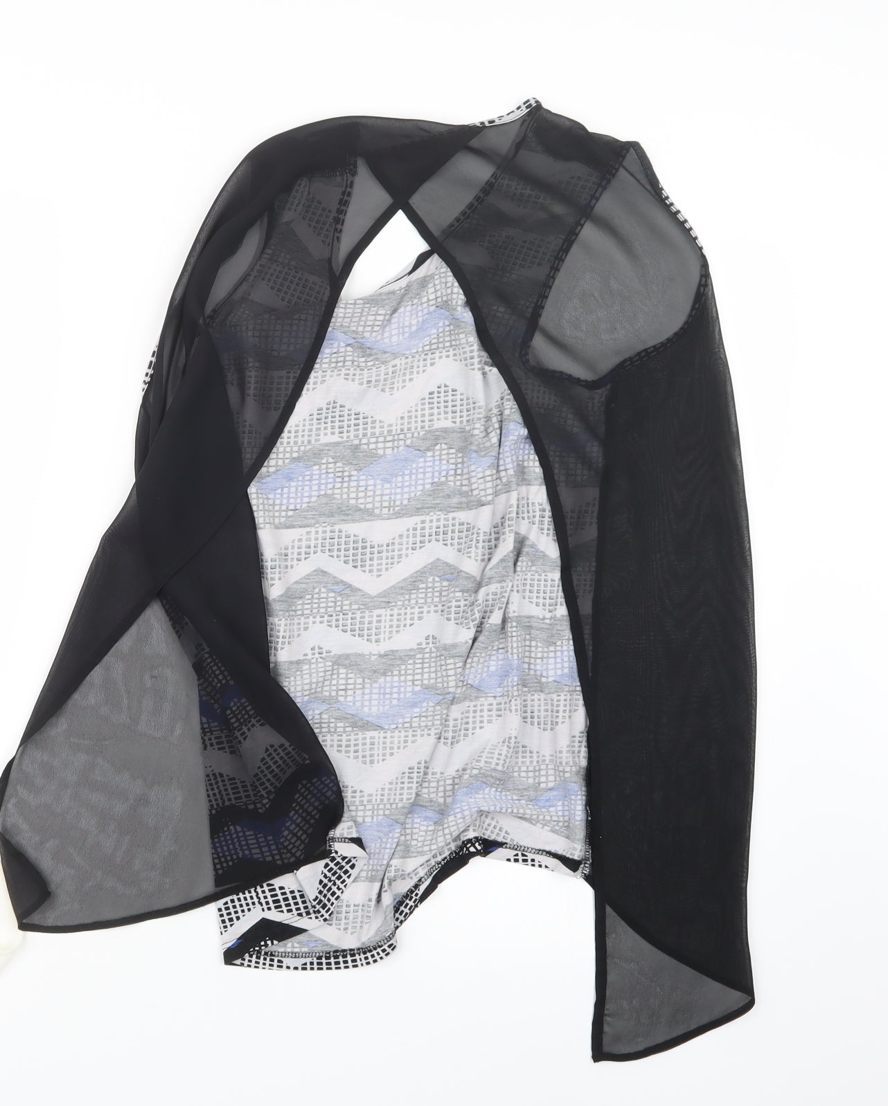 Select Womens Blue   Basic Blouse Size 16