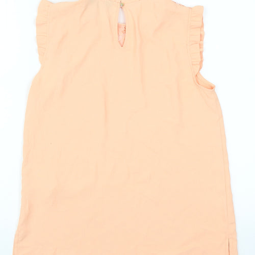 Dorothy Perkins Womens Orange   Basic Blouse Size 6