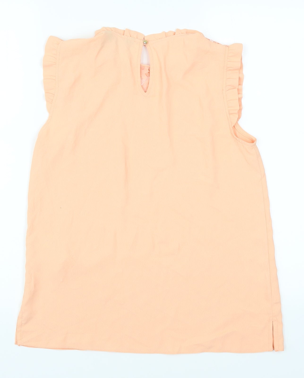 Dorothy Perkins Womens Orange   Basic Blouse Size 6