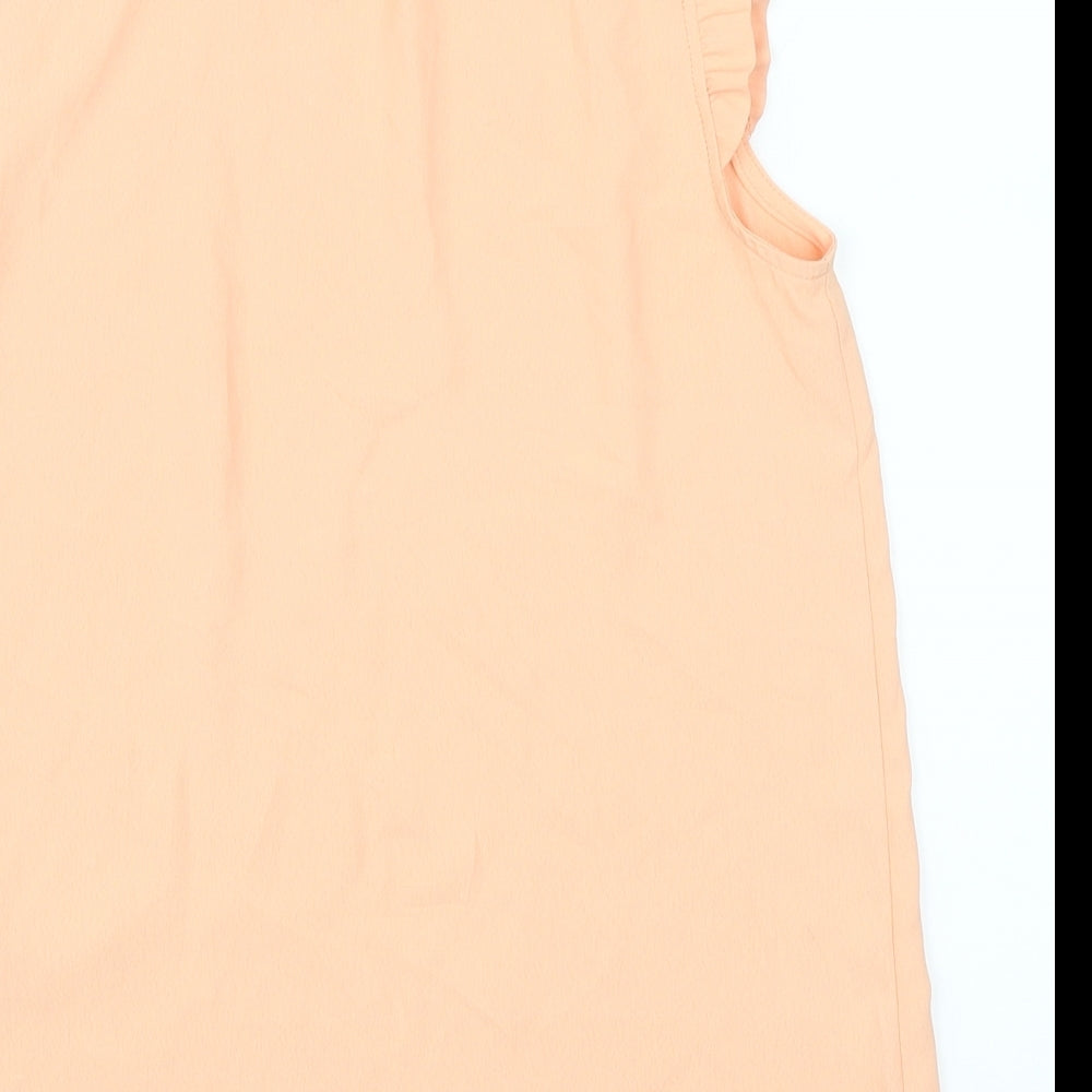 Dorothy Perkins Womens Orange   Basic Blouse Size 6