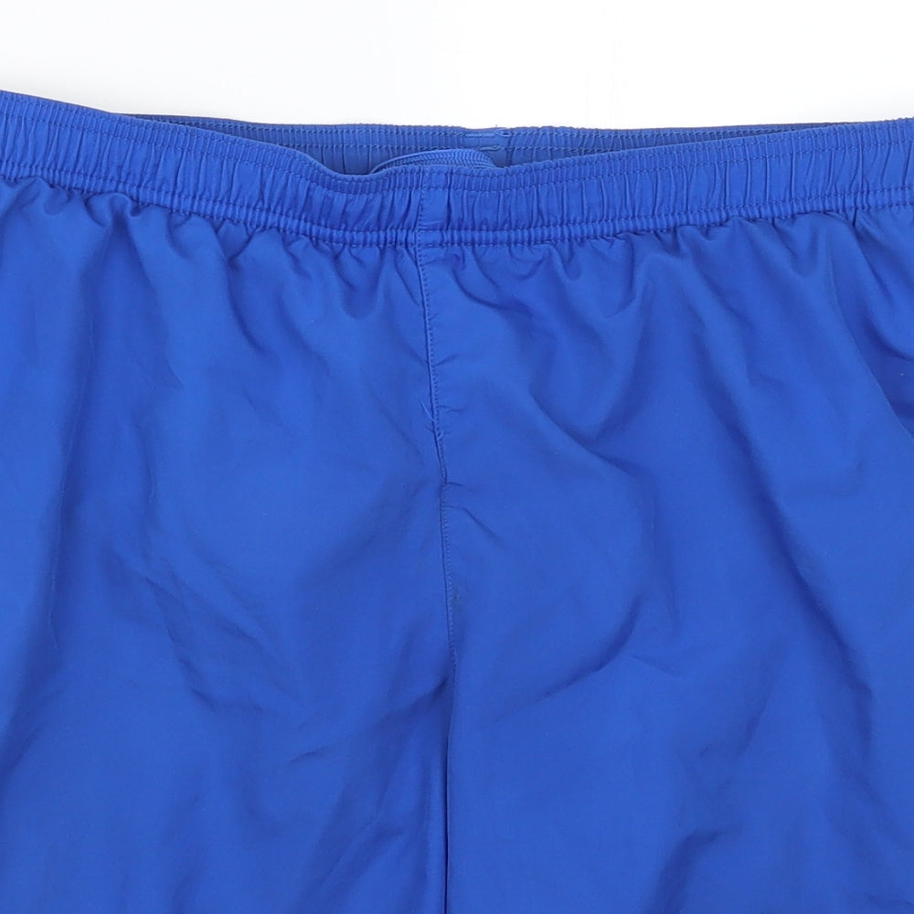 PUMA Mens Blue   Athletic Shorts Size M
