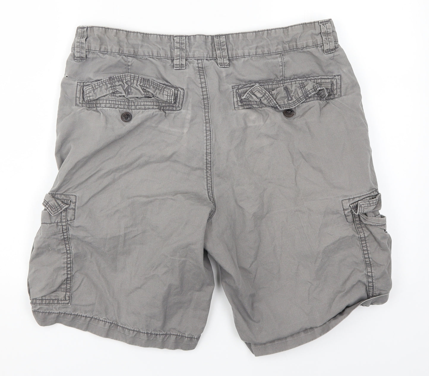 George Mens Grey   Cargo Shorts Size 36