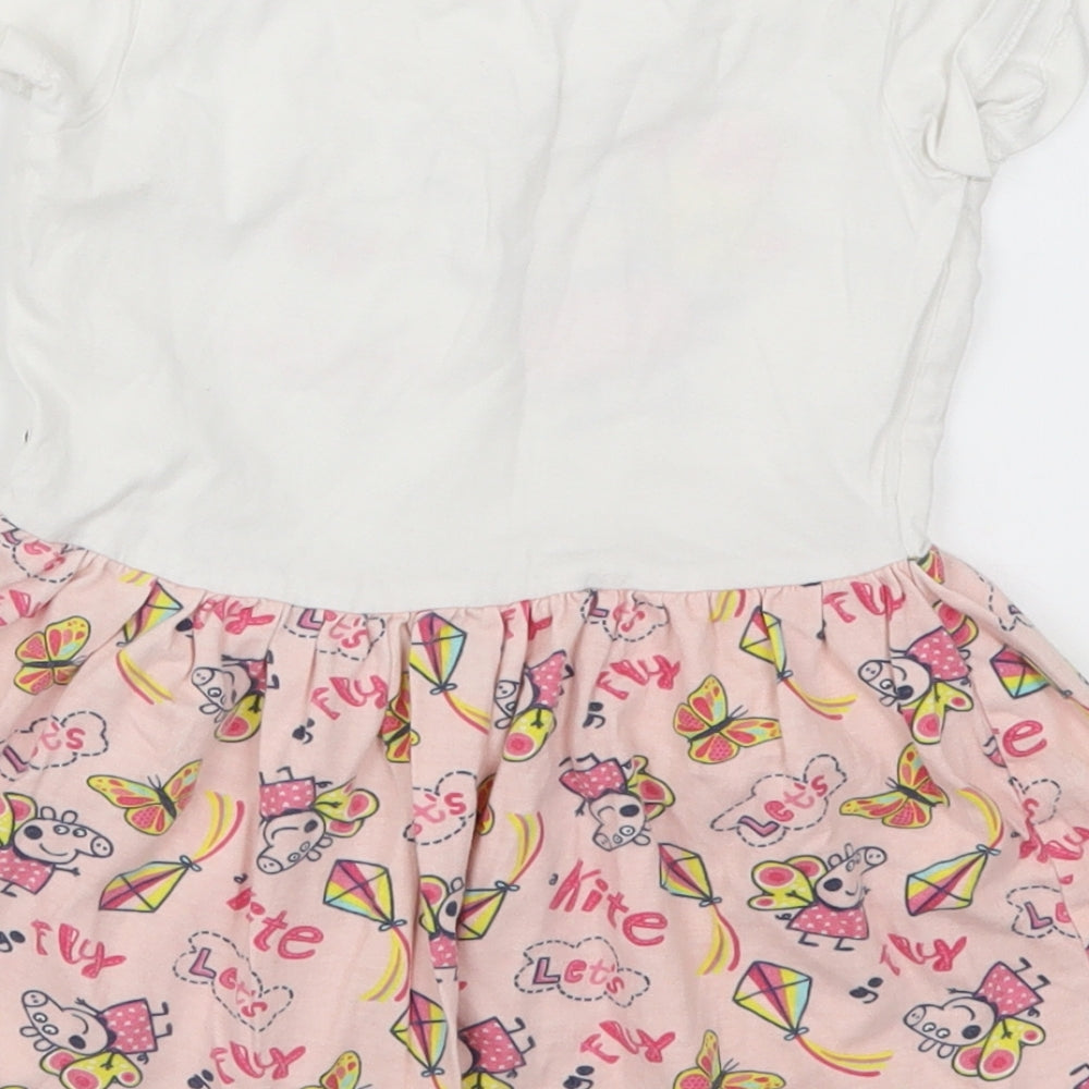 Shop Direct Girls Pink   T-Shirt Dress  Size 3-4 Years  - Peppa Pig