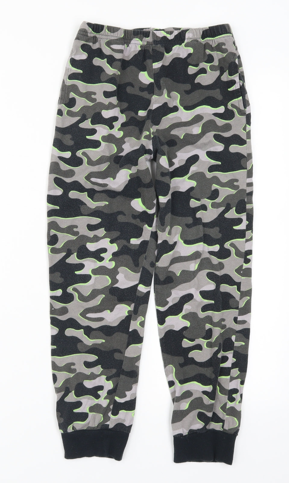 NEXT Boys Grey Camouflage  Sweatpants Trousers Size 8-9 Years - Loungewear