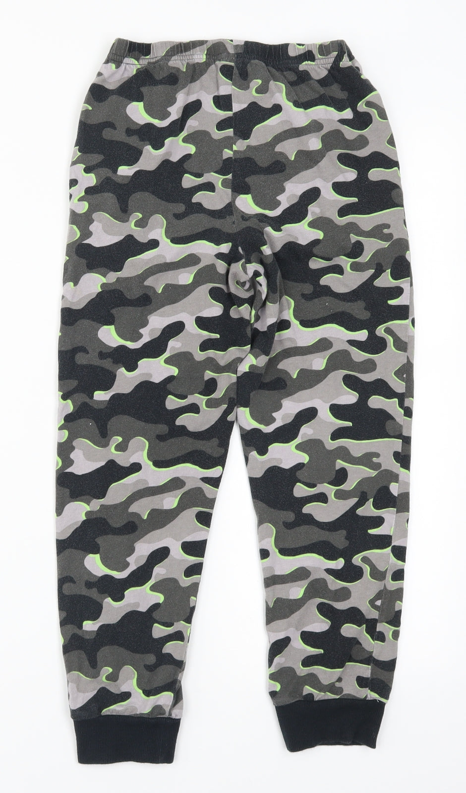 NEXT Boys Grey Camouflage  Sweatpants Trousers Size 8-9 Years - Loungewear