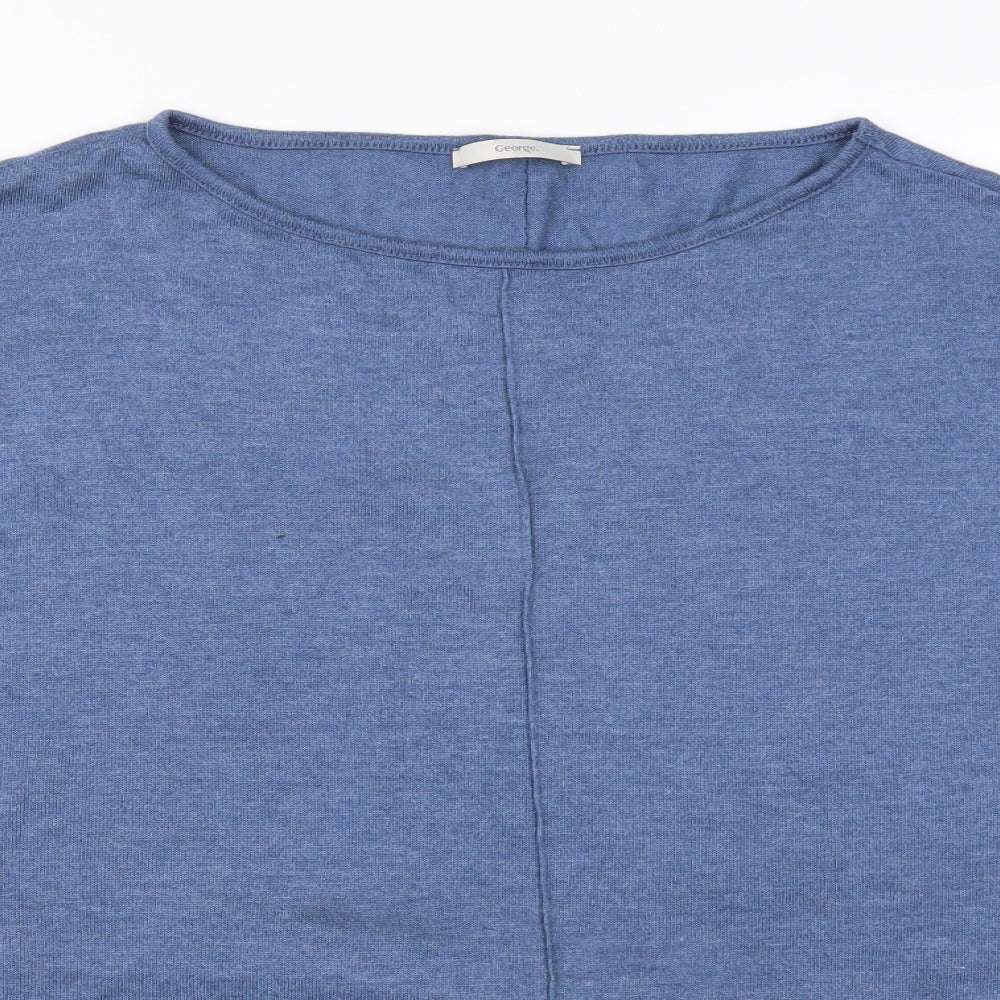 George Womens Blue   Basic T-Shirt Size 18