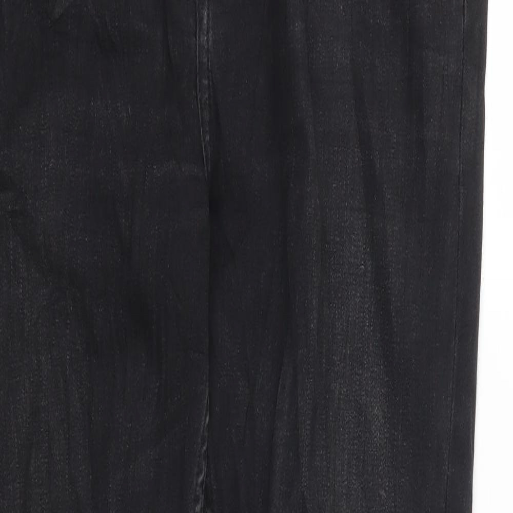 New Look Mens Black  Denim Skinny Jeans Size 34 L32 in