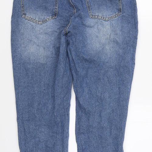 Nasty Gal Womens Blue  Denim Mom Jeans Size 8 L23.5 in