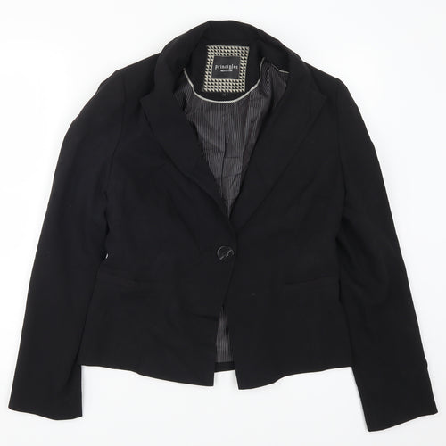 Principles Womens Black   Jacket Suit Jacket Size 12