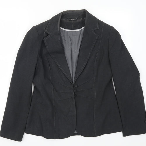 Marks and Spencer Womens Grey   Jacket Suit Jacket Size 14