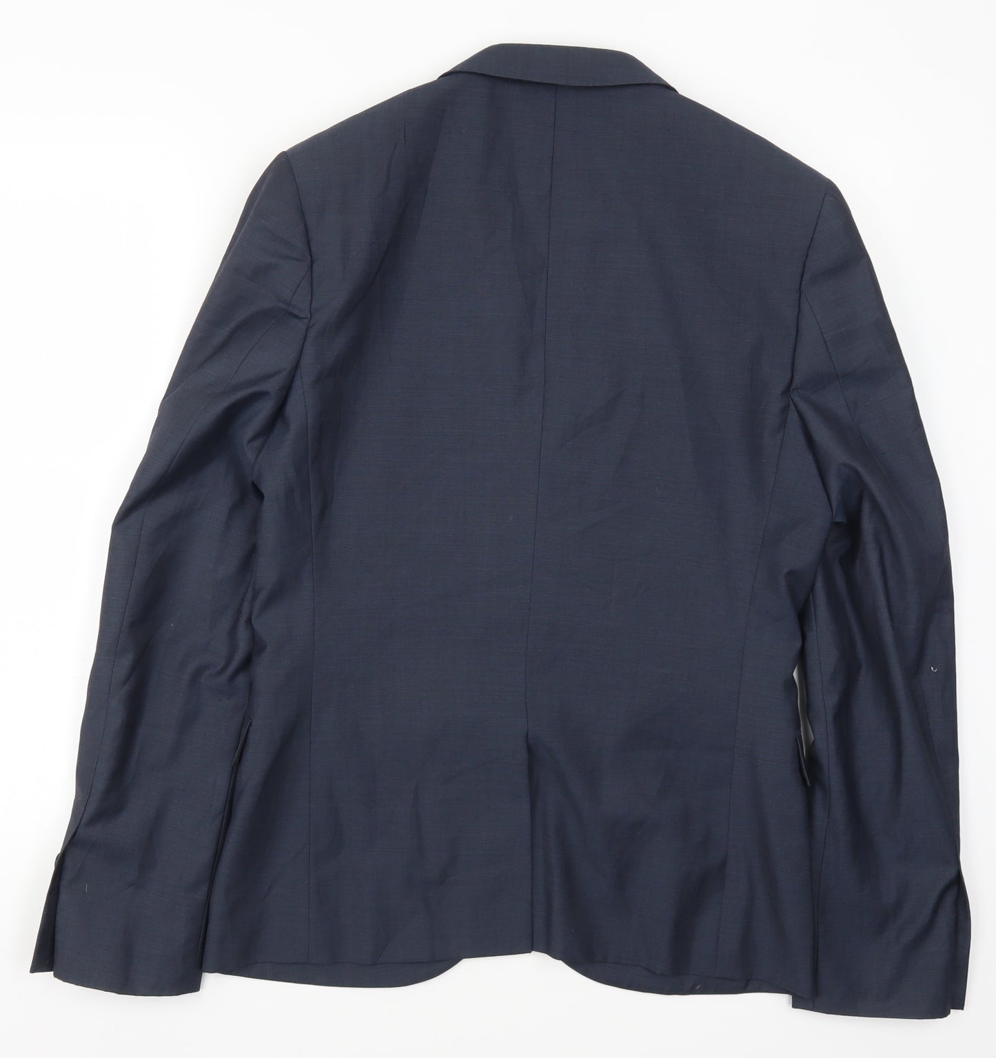 Topman Mens Blue   Jacket Suit Jacket Size 38