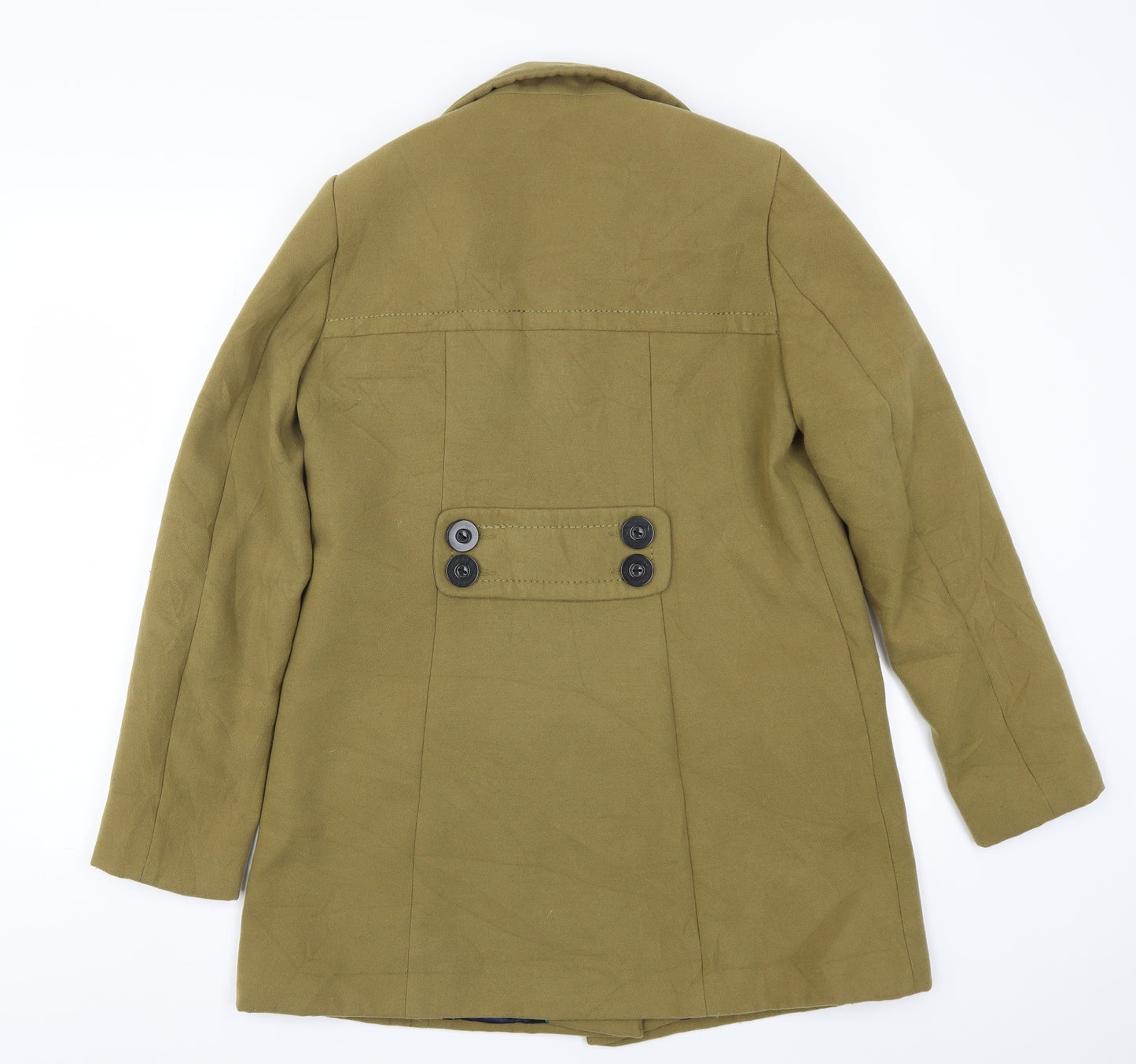 NEXT Womens Green   Pea Coat Coat Size 10