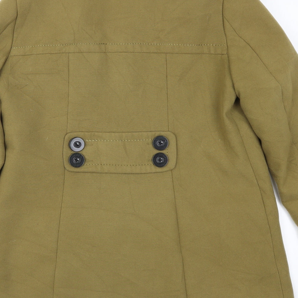 NEXT Womens Green   Pea Coat Coat Size 10