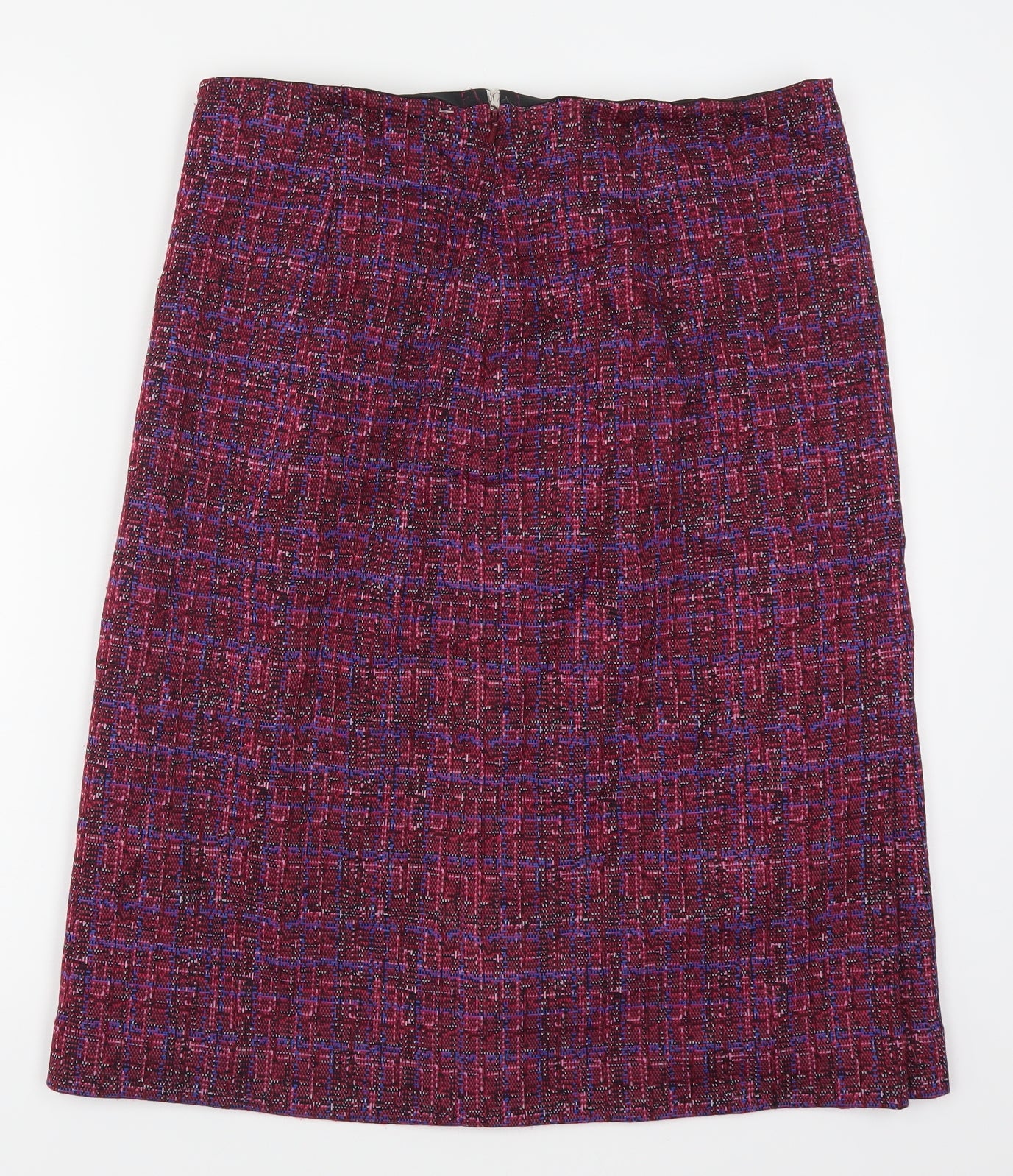 Preworn Womens Purple   A-Line Skirt Size 18