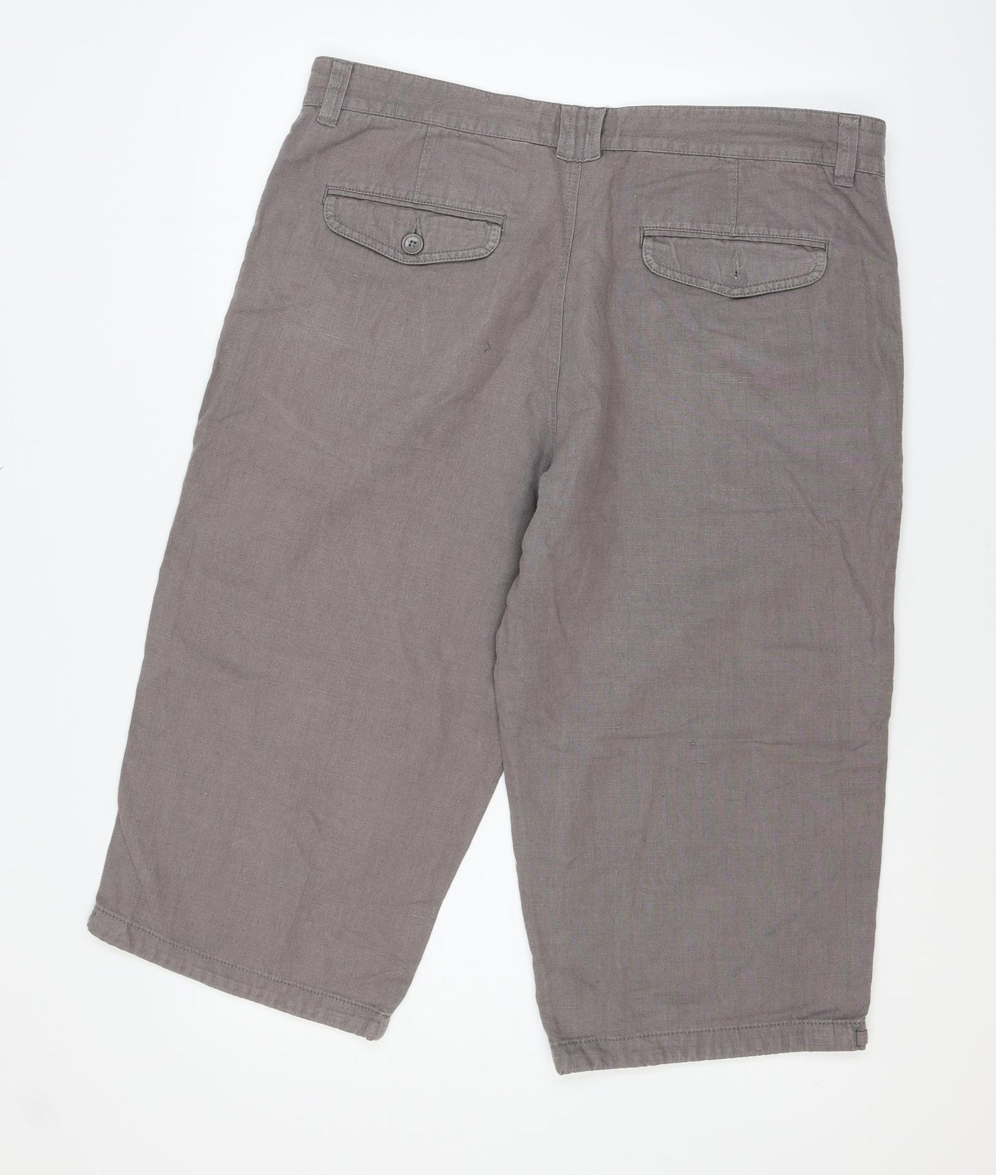 Cherokee Mens Grey   Cropped Trousers Size 38 in L20 in