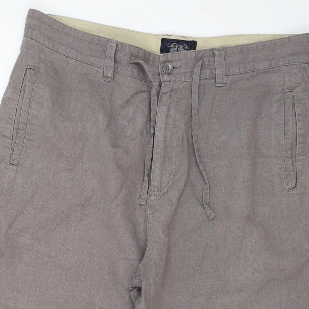 Cherokee Mens Grey   Cropped Trousers Size 38 in L20 in