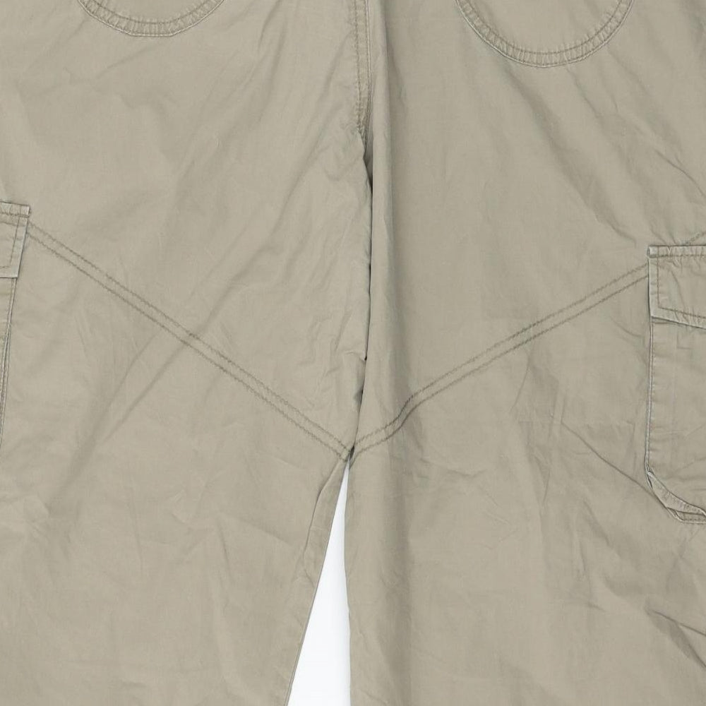 Cherokee Womens Grey   Cropped Trousers Size 16 L21 in