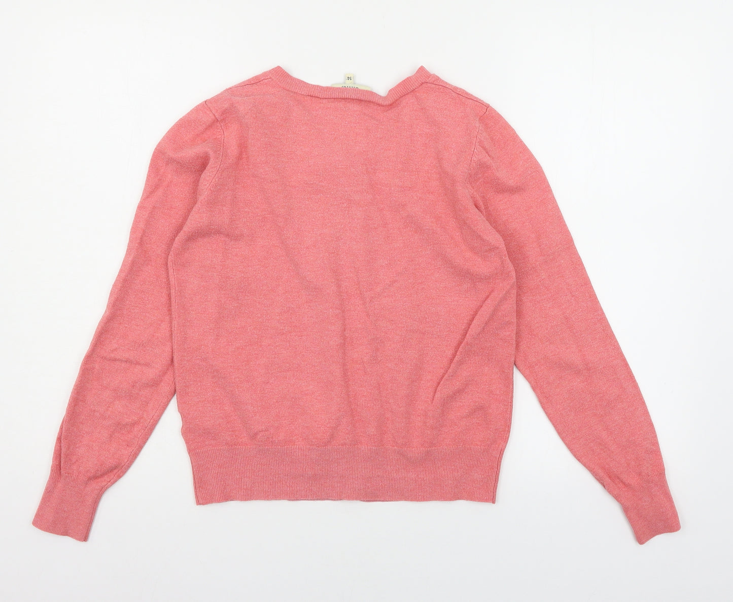 Papaya Womens Pink  Knit Cardigan Jumper Size 14