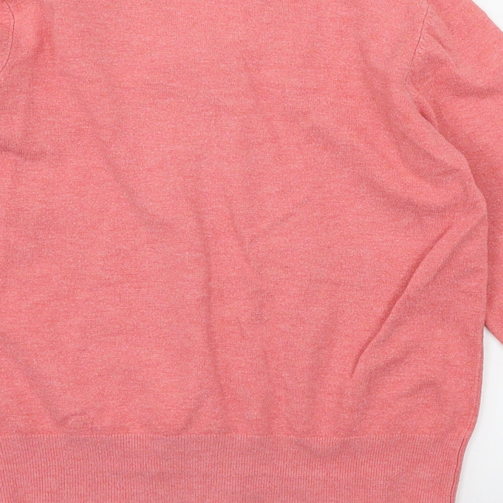 Papaya Womens Pink  Knit Cardigan Jumper Size 14