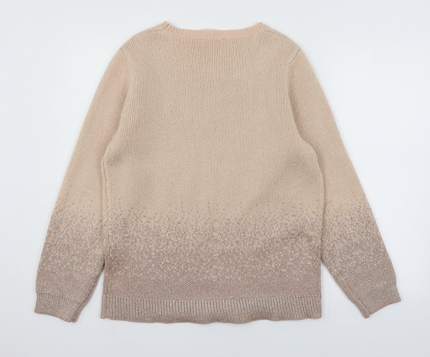 Oasis Womens Pink  Knit Pullover Jumper Size M