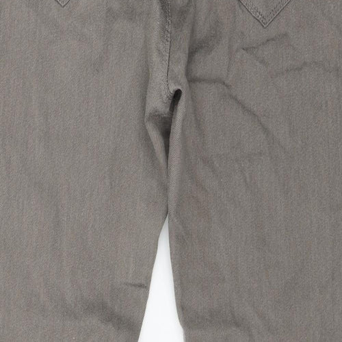 Dorothy Perkins Womens Grey  Denim Jegging Jeans Size 12 L27 in