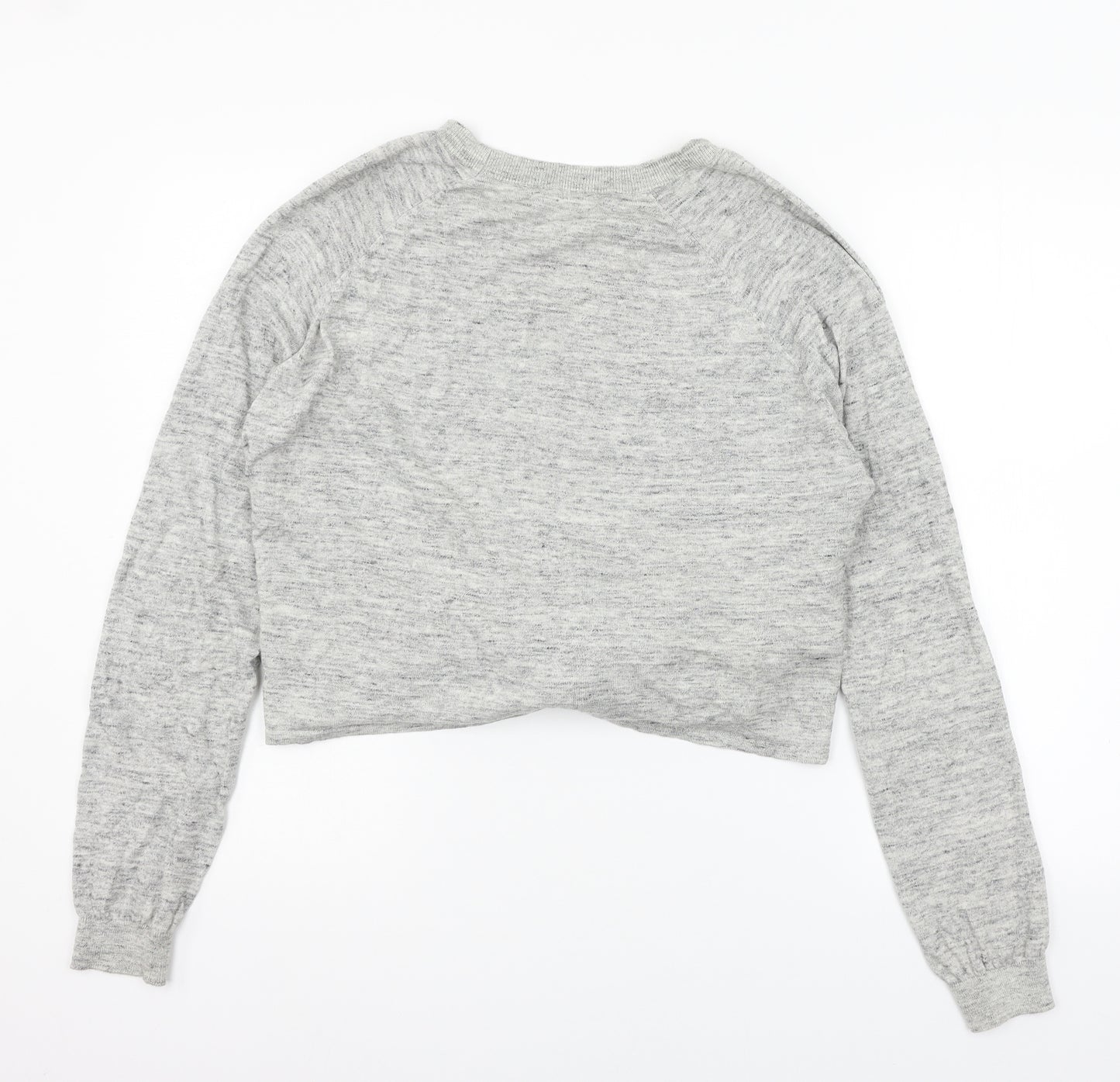 ASOS Womens Grey  Knit Pullover Jumper Size 18  - Knot detail