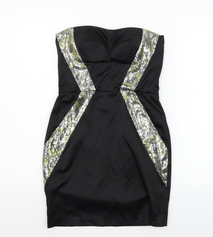 Elise Ryan Womens Black   Bodycon  Size 8