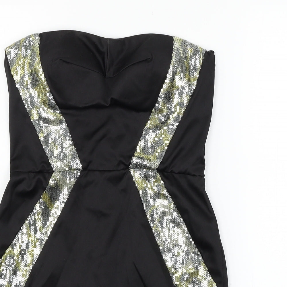 Elise Ryan Womens Black   Bodycon  Size 8
