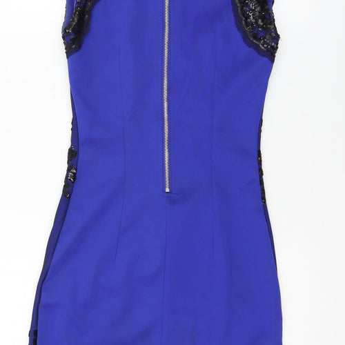 Little Mistress Womens Blue   Bodycon  Size 8