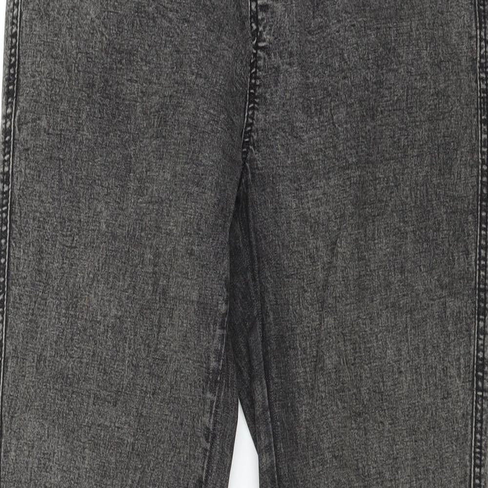 George Womens Grey  Denim Skinny Jeans Size 14 L30 in