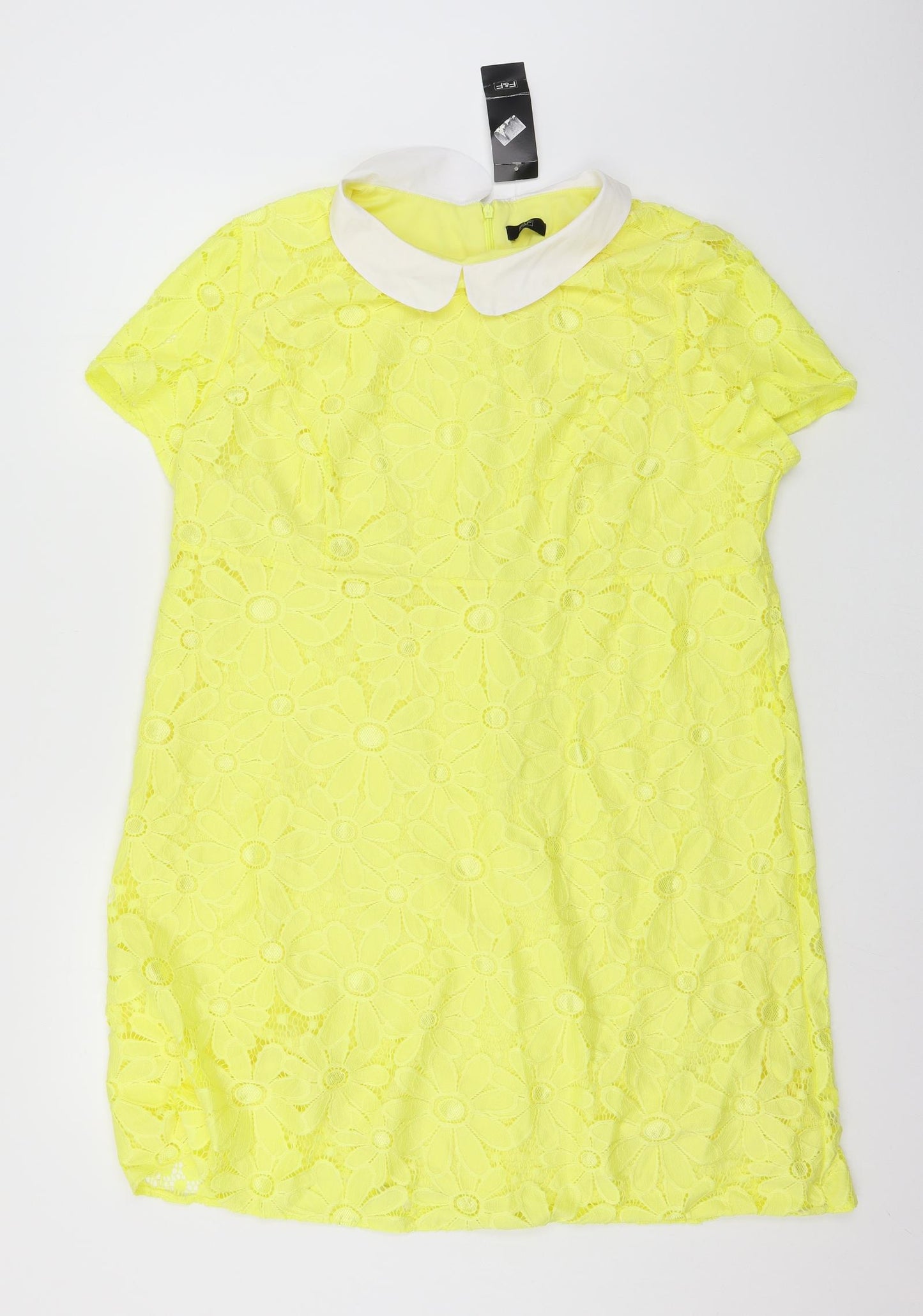 F&F Womens Yellow  Corduroy A-Line  Size 20