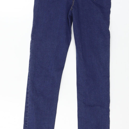 Denim & Co. Womens Blue  Denim Skinny Jeans Size 4 L26 in