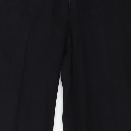 Denim & Co. Womens Black  Denim Skinny Jeans Size 10 L29 in