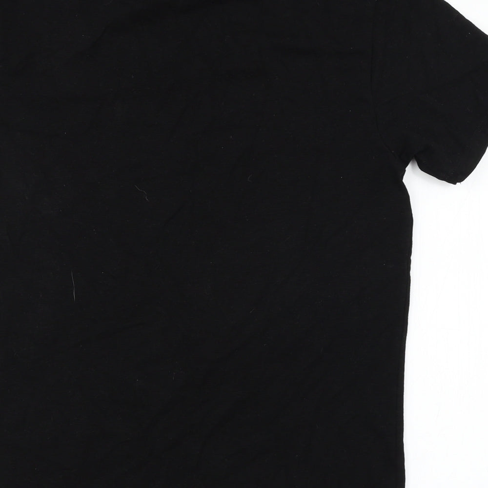 Very Mens Black  Jersey  T-Shirt Size L