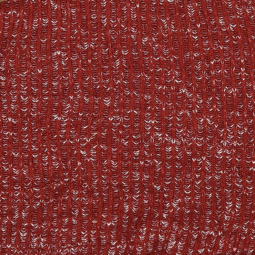 Easy Mens Red  Knit Pullover Jumper Size XL