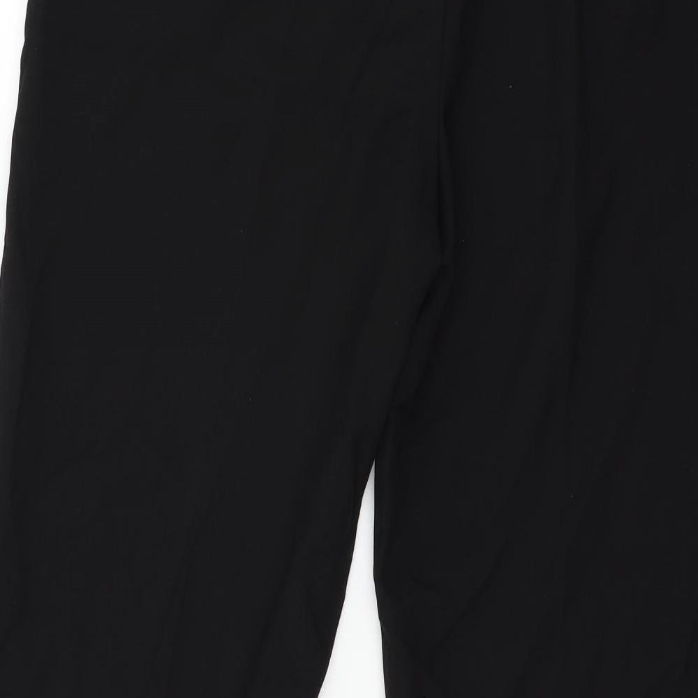 Marks and Spencer Womens Black   Trousers  Size 14 L29 in