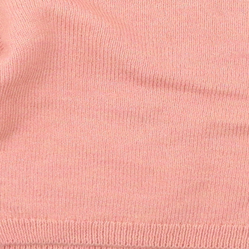 NEXT Girls Pink  Knit Pullover Jumper Size 9 Years  - Love heart