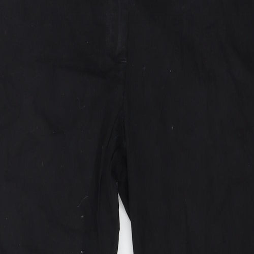 H&M Womens Black   Trousers  Size 10 L25 in