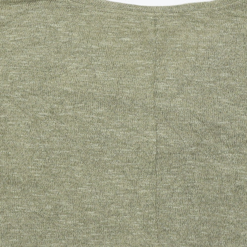 Primark Womens Green  Knit Pullover Jumper Size 12