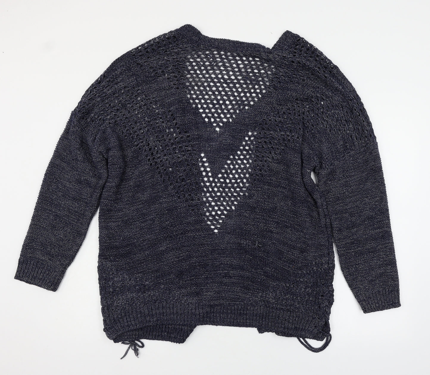 TU Womens Blue  Knit Cardigan Jumper Size 14
