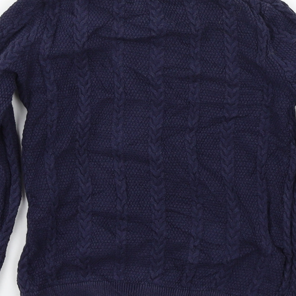 Jasper Conran Boys Blue  Knit Pullover Jumper Size 4-5 Years