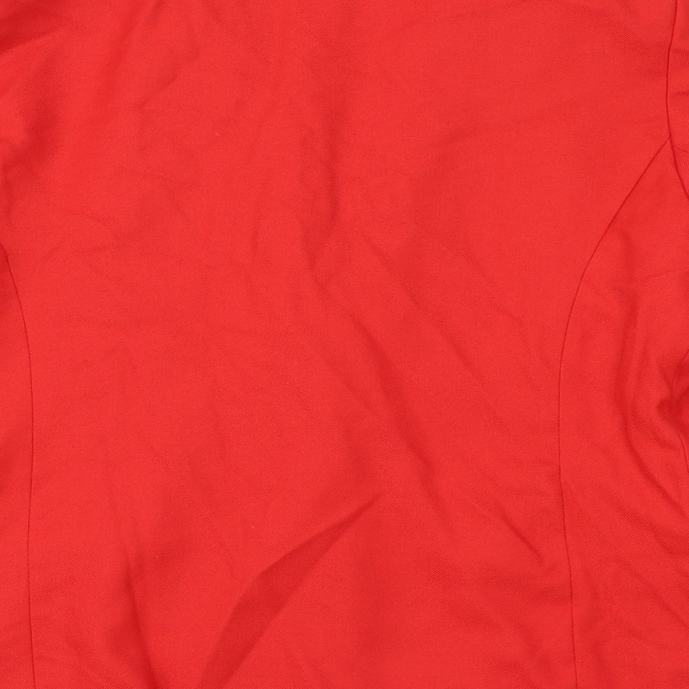Debenhams Womens Red   Jacket Blazer Size 16
