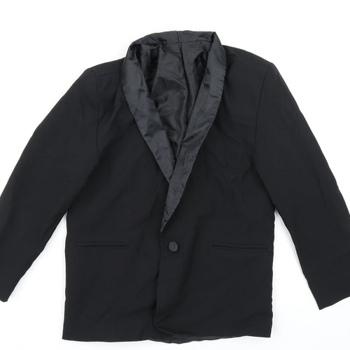 Preworn Womens Black   Jacket Blazer Size 8